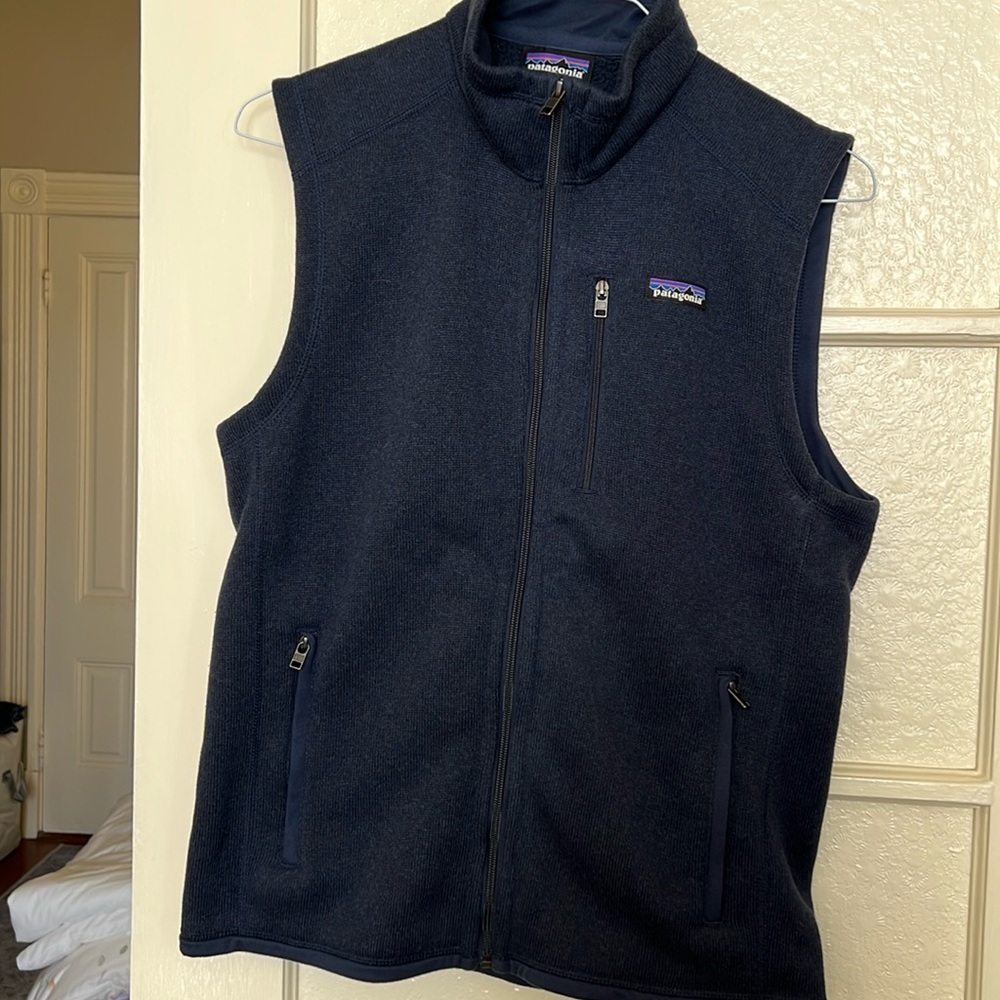 Patagonia sweater vest men’s medium